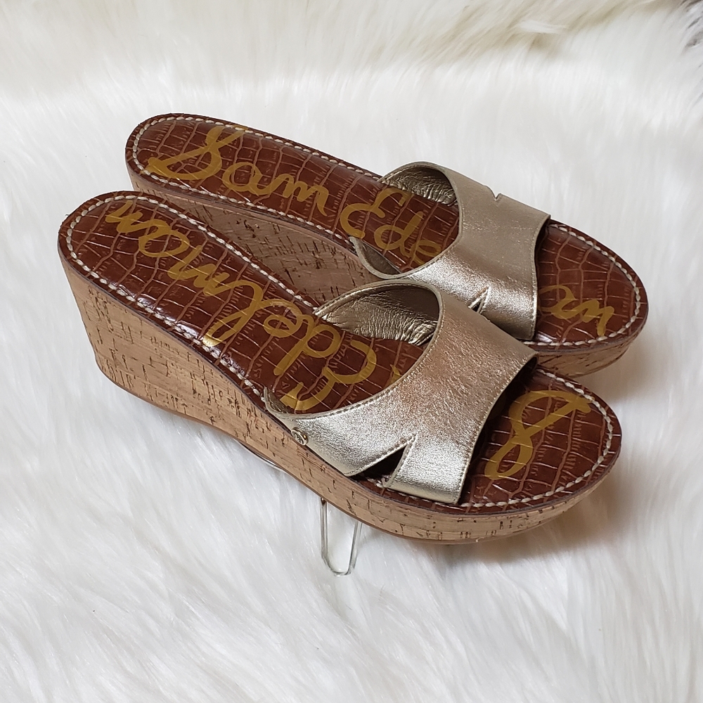 Sam Edelman Cork Wedges